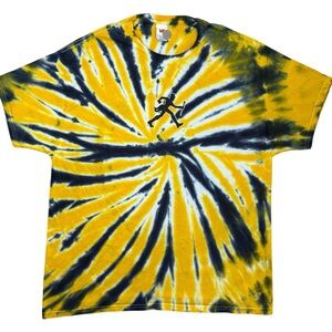 Wake Forest Basketball Walking Demon Deacon Tie Dye Men’s Adult t-shirt size XL